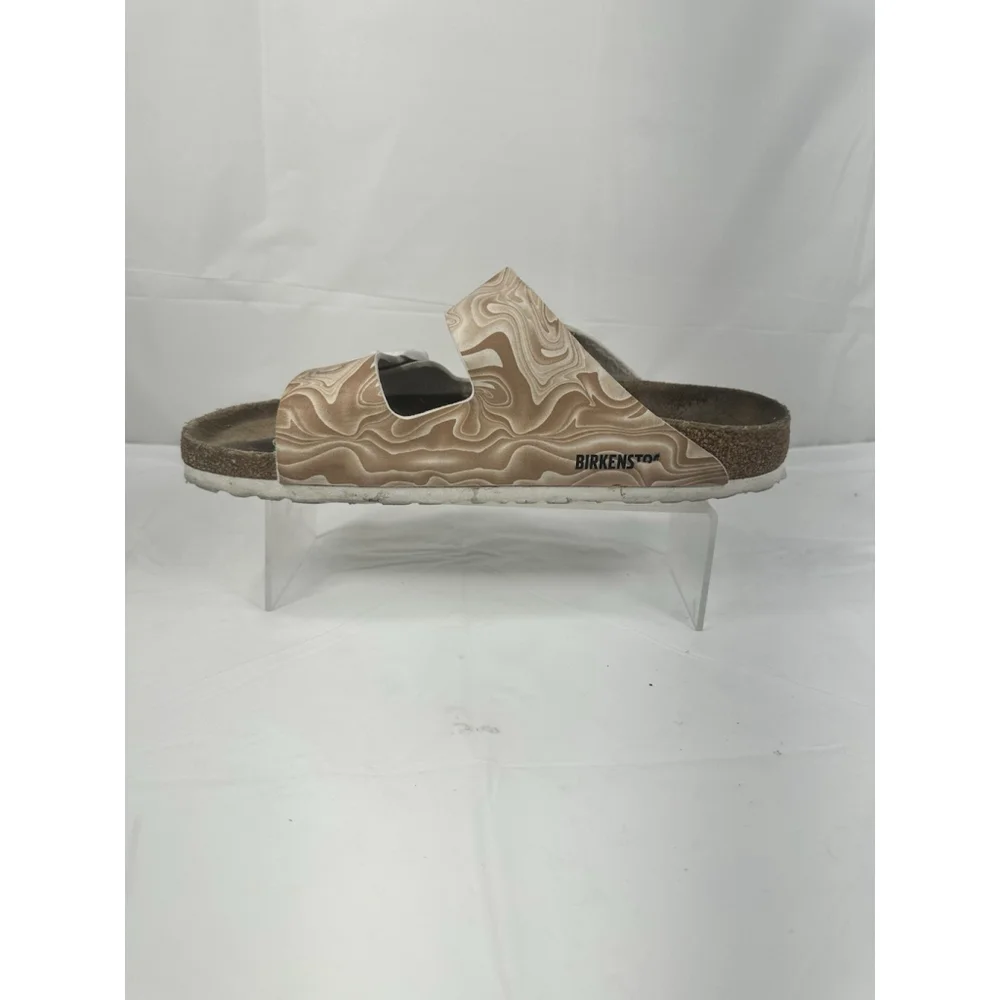 Birkenstock Arizona BiokoFlor Sandal Beige wave size 10 EU size 41 - Picture 15 of 16